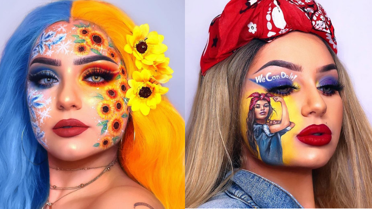 Eye-Popping Make-Up Designs By Sarina Nexie! ⋆